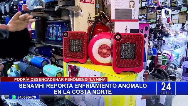 Limeños compran calentadores eléctricos para combatir el intenso frío