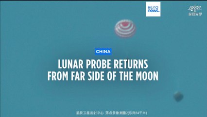 China brings back first samples from far side of the Moon