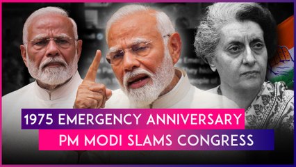 'Those Who Imposed Emergency Have No Right To Profess Love For Constitution': PM Modi Slams Congress
