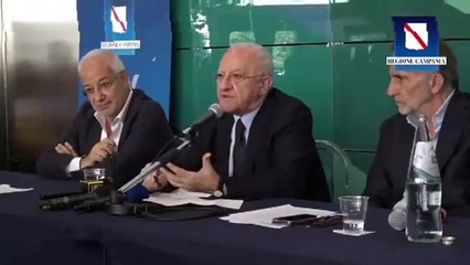 De Luca e lo sfottò a Sangiuliano: «Speriamo che a Napoli venga qualcuno seguendo il tracciato di Galilei»
