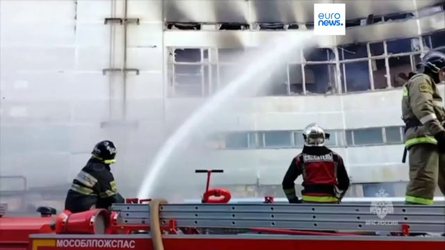 Ocho muertos en un incendio en un edificio de oficinas en las afueras de Moscú