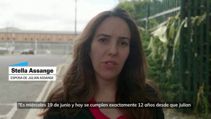 Stella Assange confiaba en la liberación de Julian hace una semana