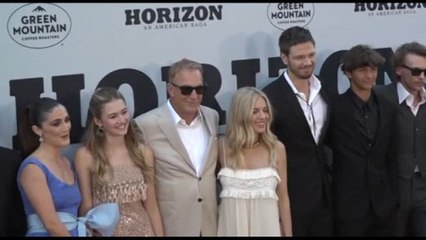 Kevin Costner alla prima di "Horizon" a Los Angeles: amo i western