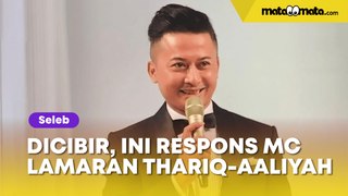 Respons Berkelas Haris Nuzul Dicibir Jadi MC Lamaran Aaliyah Massaid-Thariq Halilintar, Bikin Salut Netizen