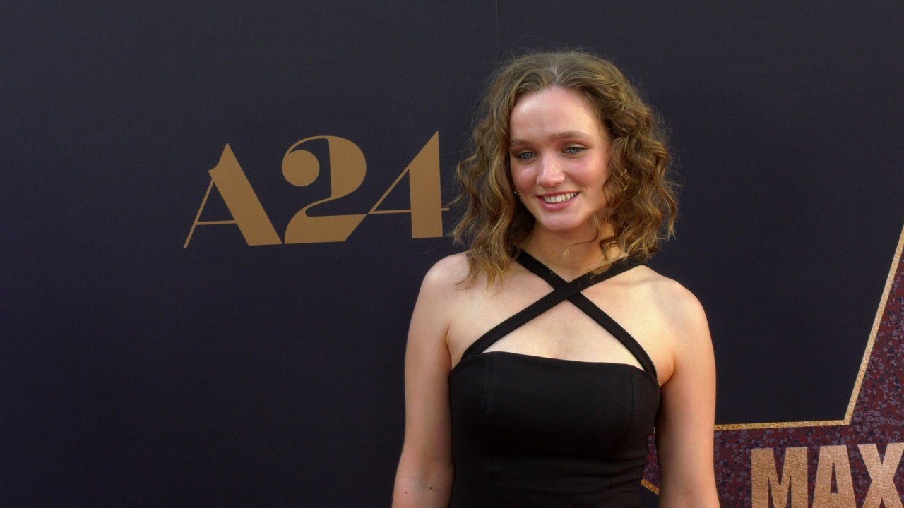 Emma Jenkins-Purro attends the red carpet world premiere of "MaXXXine" in Los Angeles