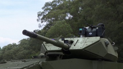 Taiwán presenta un blindado de fabricación propia en plena escalada con China