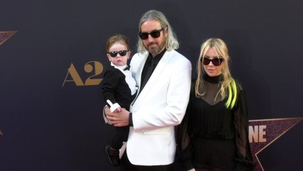 Ti West and Alison Wonderland attend the red carpet world premiere of "MaXXXine" in Los Angeles