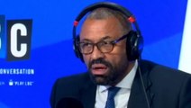 Home secretary James Cleverly admits he has ‘no idea’ how many people are on Bibby Stockholm