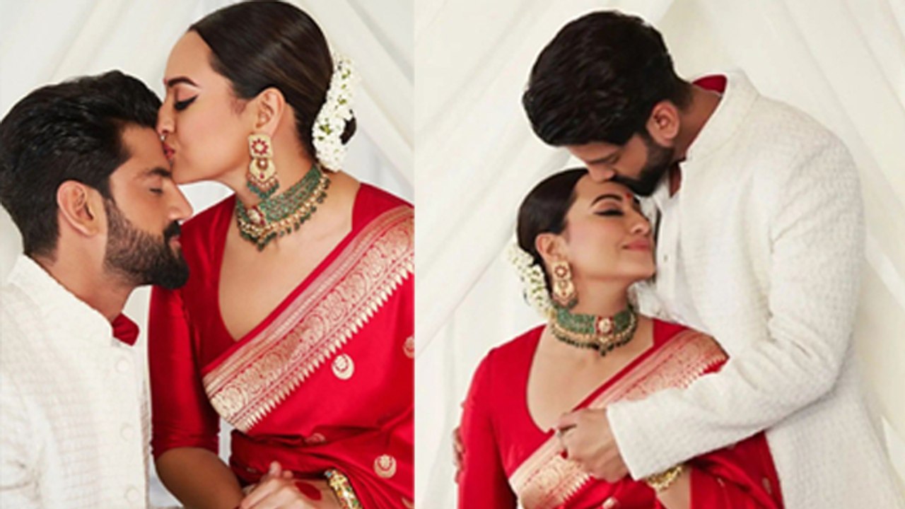 Sonakshi Sinha Zaheer Iqbal New Wedding Post Viral, Husband को Kiss करने पर Troll...