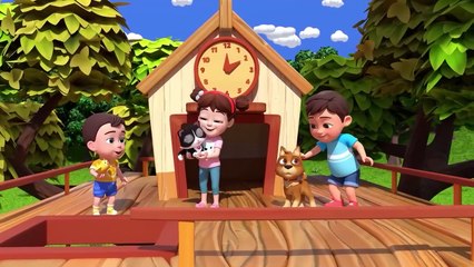 Hickory Dickory Dock Treehouse - Lalafun Nursery Rhymes & Kids Songs