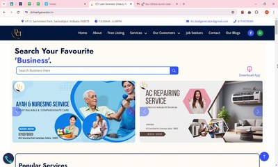 DCI Lead Generator - Beauty Parlour Near Me | Beauty Parlour Beauty Parlour | AC Repair in Near Me | Maid service home