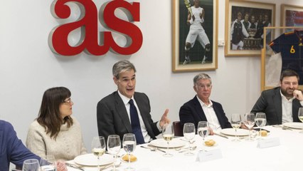 Antonio Martín, presidente de la ACB, visitó la redacción de As