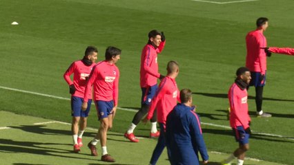 Vacile tras vacile del Profe Ortega a Morata en el entrenamiento
