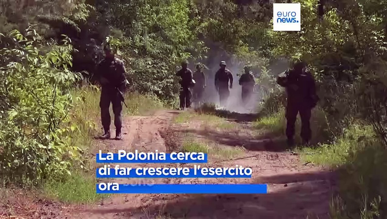 Polonia, nuova campagna di reclutamento per l'esercito: la paura di un'eventuale aggressione russa