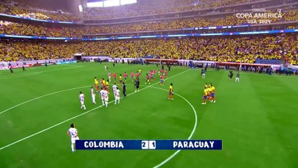 Colombia vs Paraguay (2-1) | Copa América 2024 | Grupo D, Fecha 1