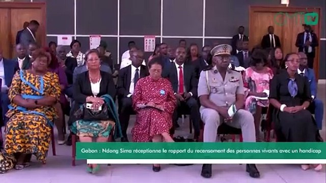 [#Reportage] Gabon : Ndong Sima réceptionne le rapport du recensement des personnes vivants avec un handicap
