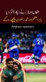 Afghan openers break record of babar and rizwan