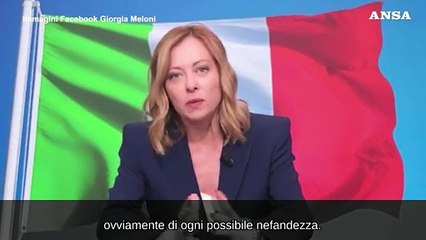 Meloni: "Sulle riforme Occhetto piu' avanti di Schlein"
