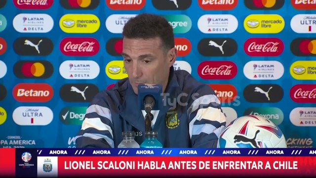 Scaloni antes del 2º partido en la Copa América 2024: Vamos a poner el equipo que mejor se adapte a Chile