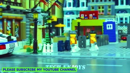 LEGO Stories z radiowozami | Along with Lego stories, radio vans, and other toys for children.