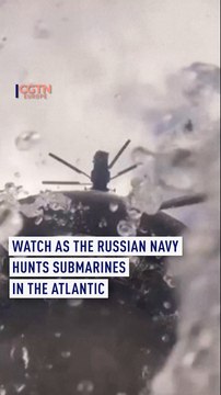 Watch how Russian Navy searches for submarines in the Atlantic