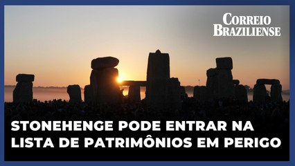 Скачать видео: UNESCO PRETENDE POR STONEHENGE EM LISTA DE PATRIMÔNIOS EM PERIGO