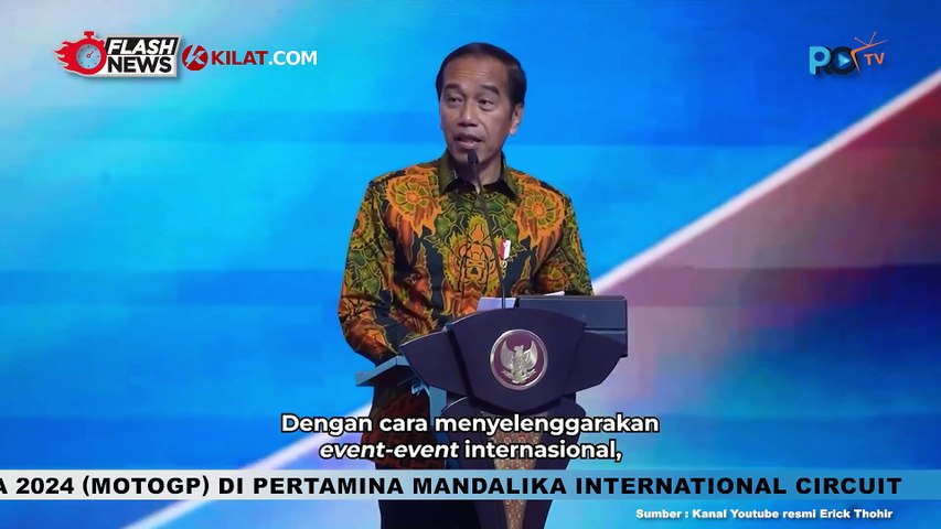 Jokowi Luncurkan Digitalisasi Layanan Perizinan Penyelenggaraan Event