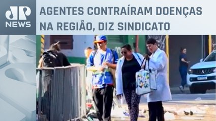 Guardas civis apontam insalubridade na Cracolândia
