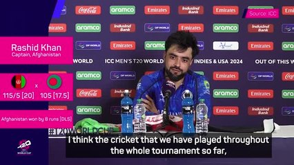 'We deserve to be in the semis' - Khan delighted for Afghanistan