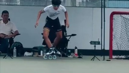 Taiwan’s inline skating pro continues to amaze with his world-class talent