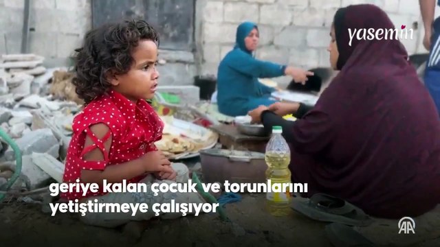 İsrail saldırılarında 3 çocuğunu kaybetti! Geriye kalan evlatları için yaşam mücadelesi veriyor