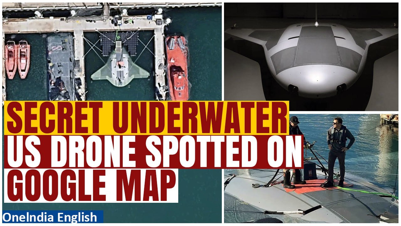 Watch: US Underwater Drone 'Manta Ray' Spotted...