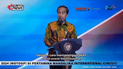 JOKOWI LUNCURKAN DIGITALISASI LAYANAN PERIZINAN PENYELENGGARAAN EVEN