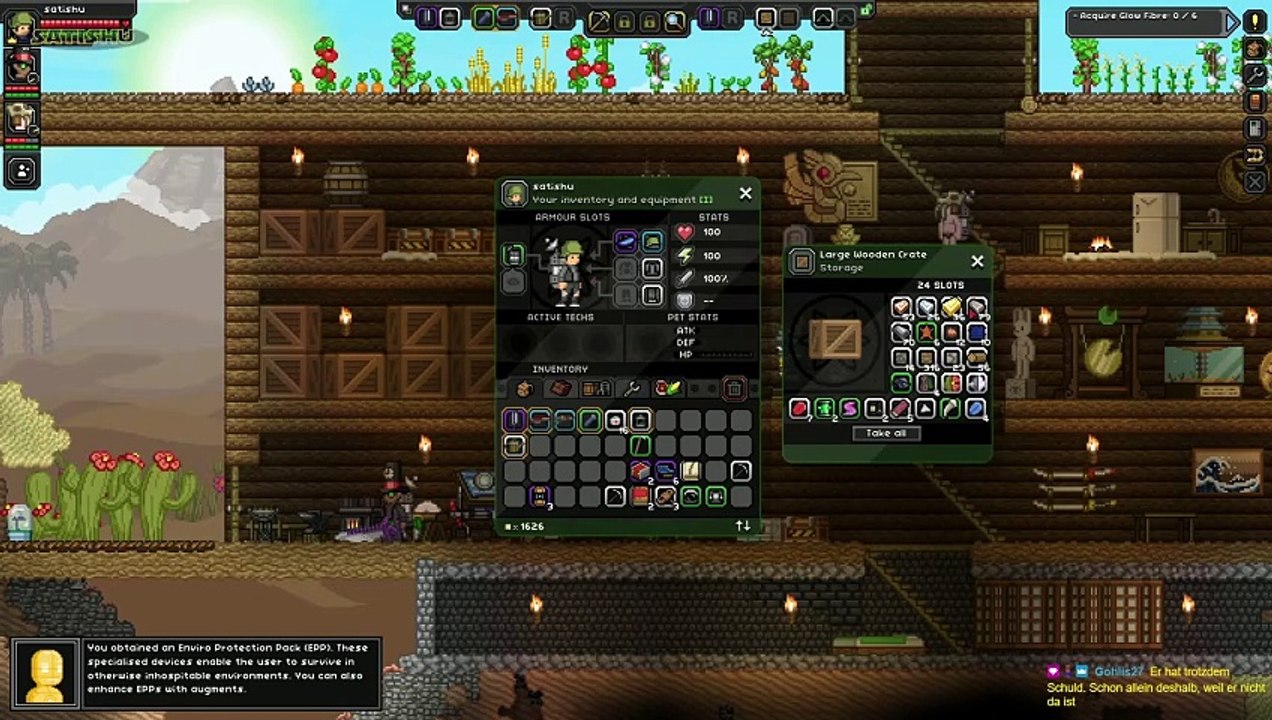 Kochen, Ausrüsten, was man halt so tut. | Starbound | Ep. 21