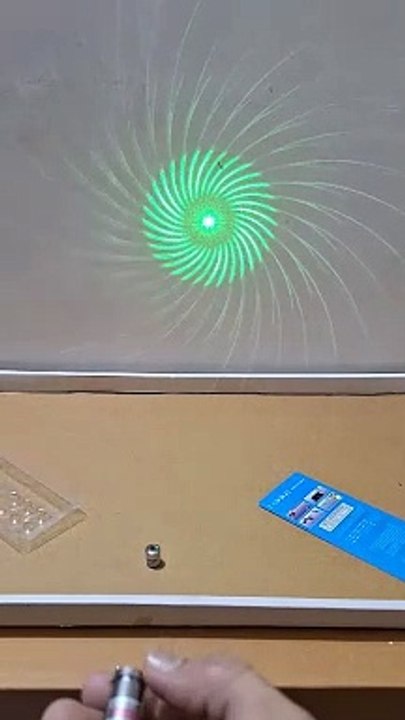 Laser Disco Pointer Pen Beam with Adjustable Cap to Change projected Design