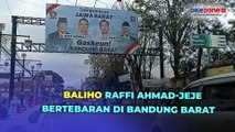 Baliho Raffi Ahmad-Jeje Bertebaran di Bandung Barat, Sinyal Berpasangan di Pilkada?