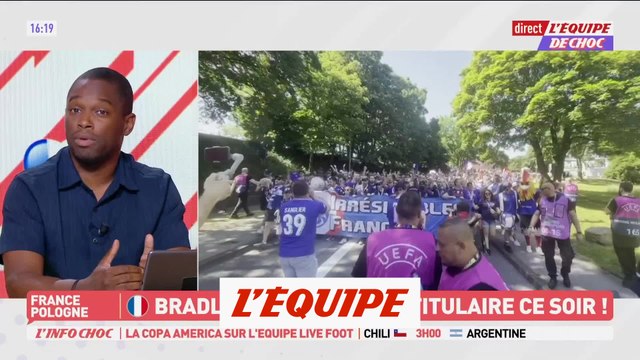 Les Bleus avec Barcola et sans Griezmann face à la Pologne - Foot - Euro 2024