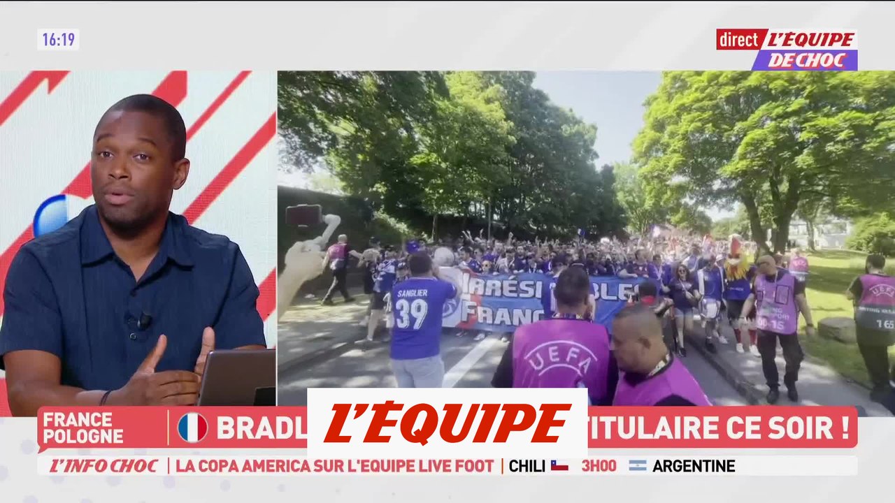 Les Bleus avec Barcola et sans Griezmann face à la Pologne - Foot - Euro 2024