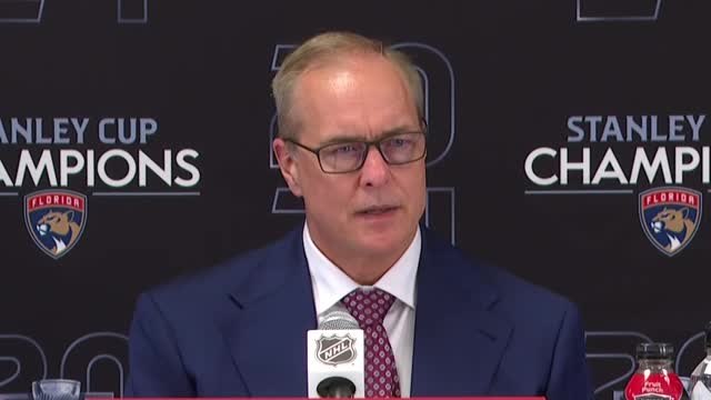 Florida Panthers - Maurice : ''On ne gagne pas la Stanley Cup, on la partage''