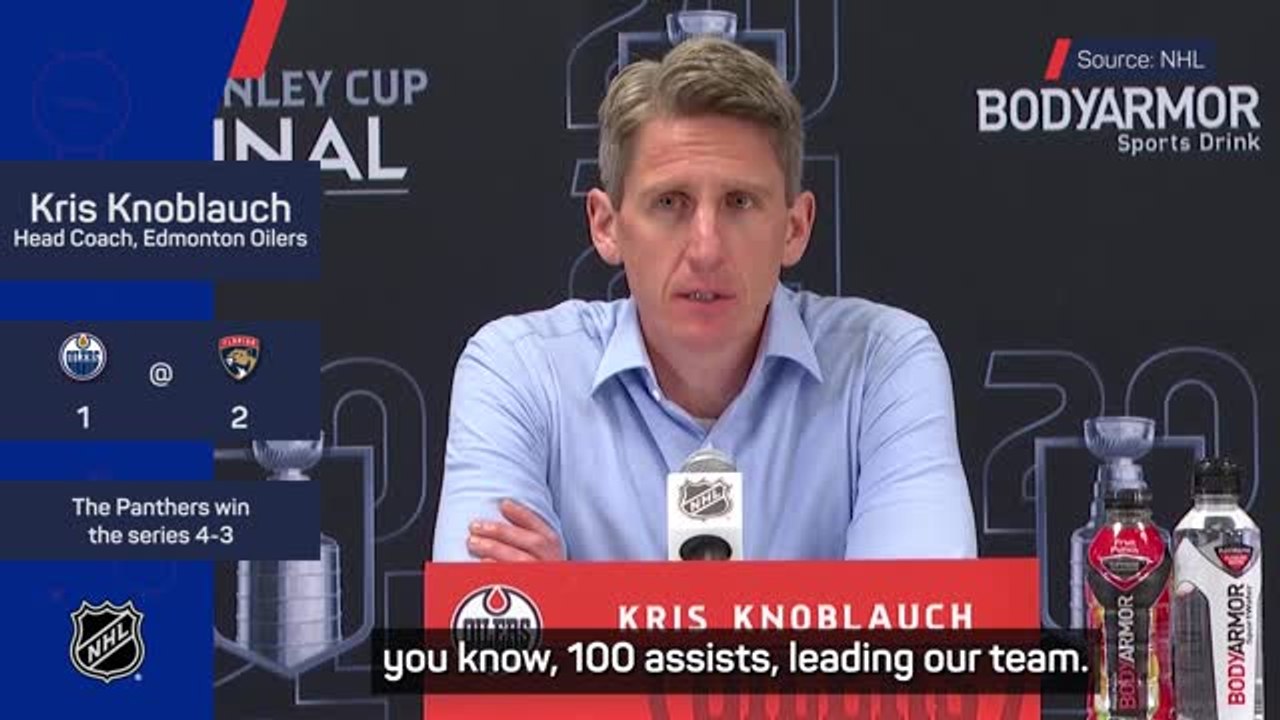 Oilers wanted Stanley Cup win for 'leader' McDavid - Knoblauch