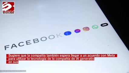 Apple y Meta 'en conversaciones' sobre IA