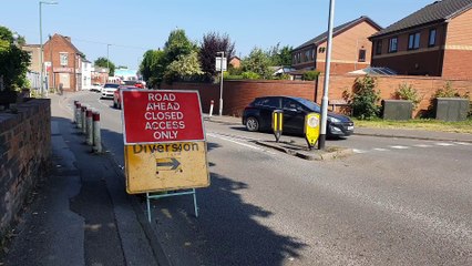 Wednesfield Road road closure