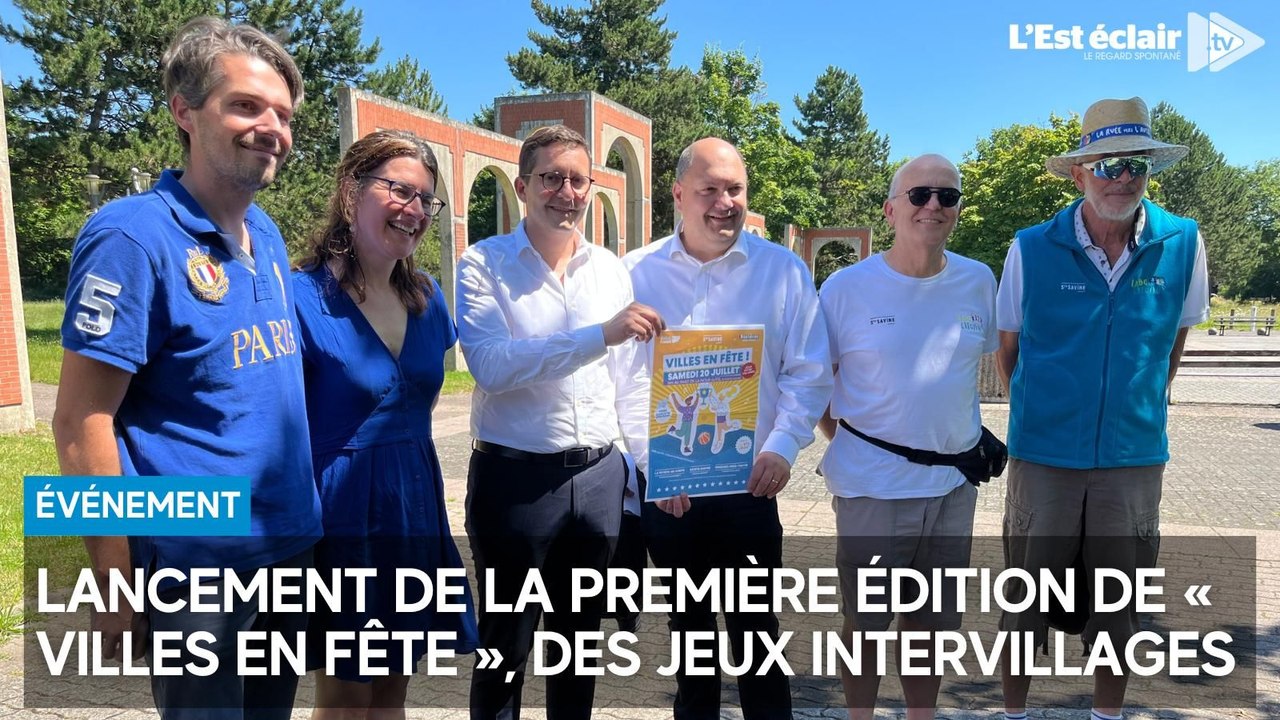Trois communes lancent la première édition de  « Villes en fête », des jeux intervillages accessibles à tous
