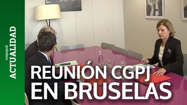 Bolaños y Pons se reúnen en Bruselas para tratar la renovación del CGPJ