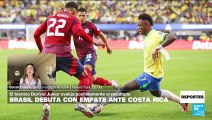 Comienzo complicado para Brasil en la Copa América