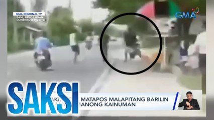 Lalaki, patay matapos malapitang barilin ng kanya umanong kainuman | Saksi