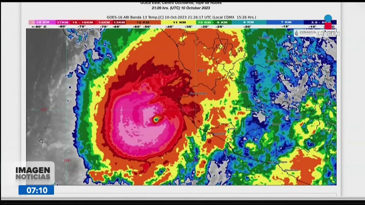 Las etapas de evolución de un ciclón tropical
