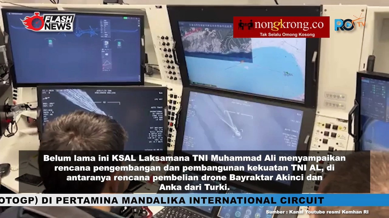 Drone Bayraktar Perkuat TNI AL