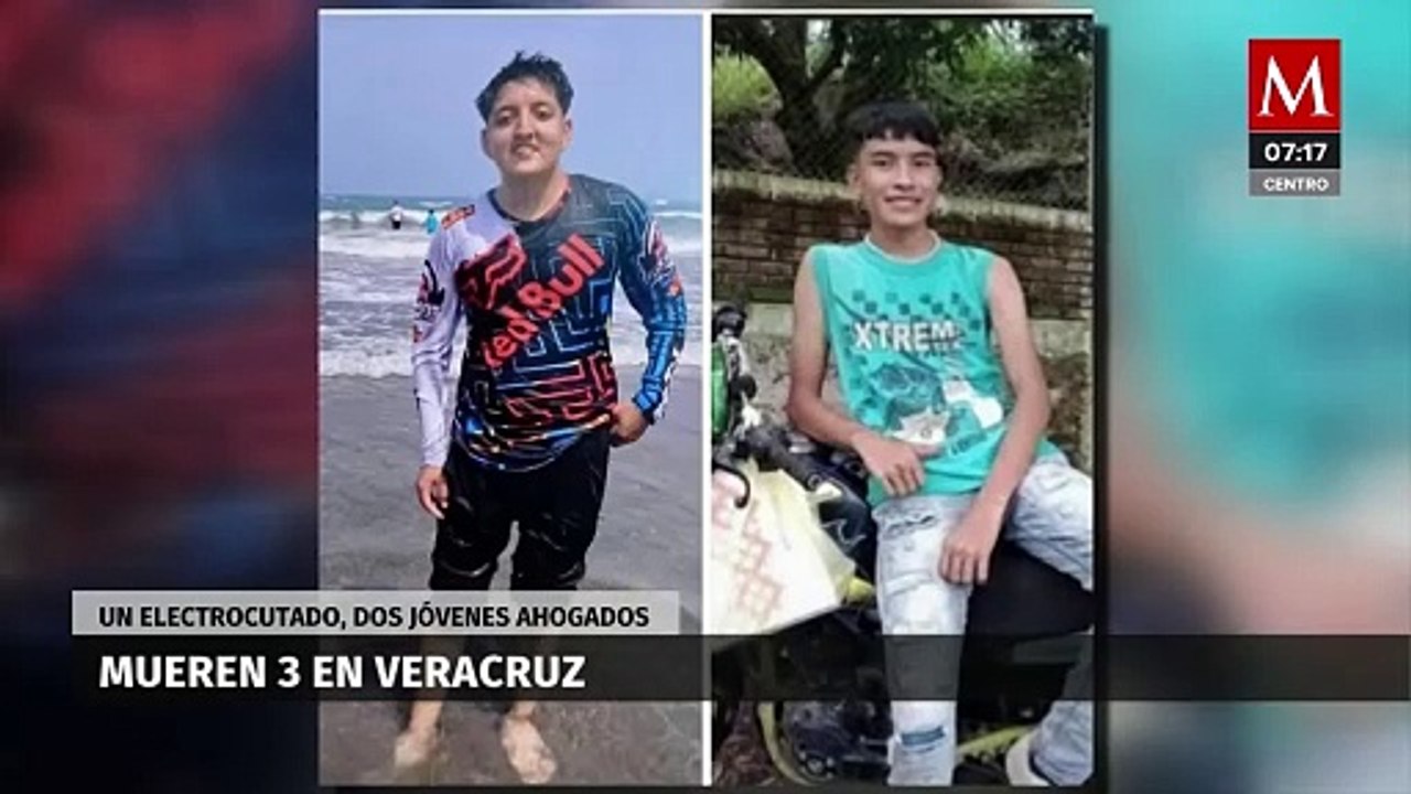 Van tres muertos por lluvias en Veracruz; uno electrocutado y dos arrastrados por la corriente