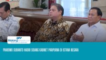 Prabowo Subianto Hadiri Sidang Kabinet Paripurna di Istana Negara